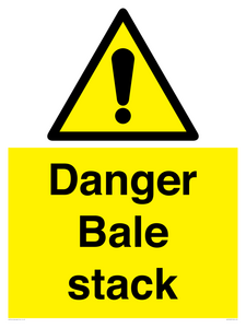 Danger Bale stack
